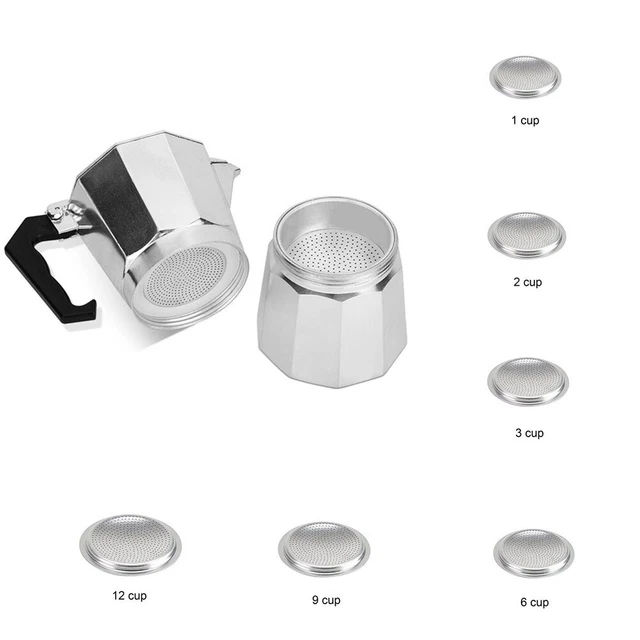 Bialetti Jeu De Joints De Rechange Pour La Cafetière Italienne Moka Express - Crema