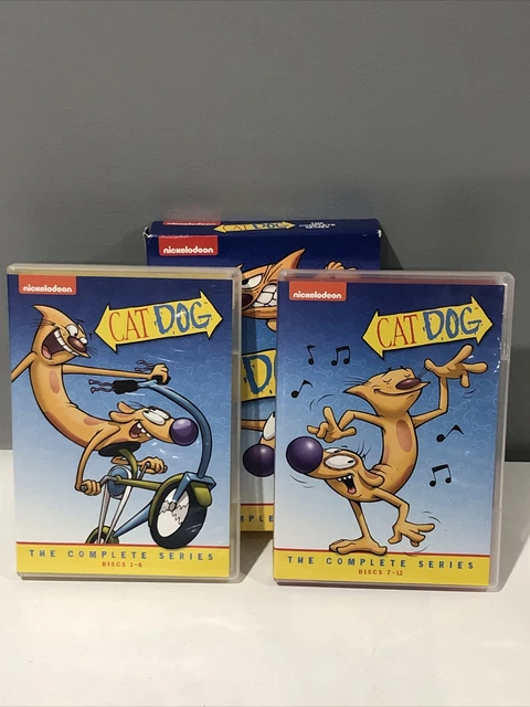 Catdog The Complete Series (DVD, 2014, 12-Disc Set) Nickelodeon Cartoon 90s Catdog The Complete Series (DVD, 2014, 12-Disc Set) Nickelodeon Cartoon 90s
