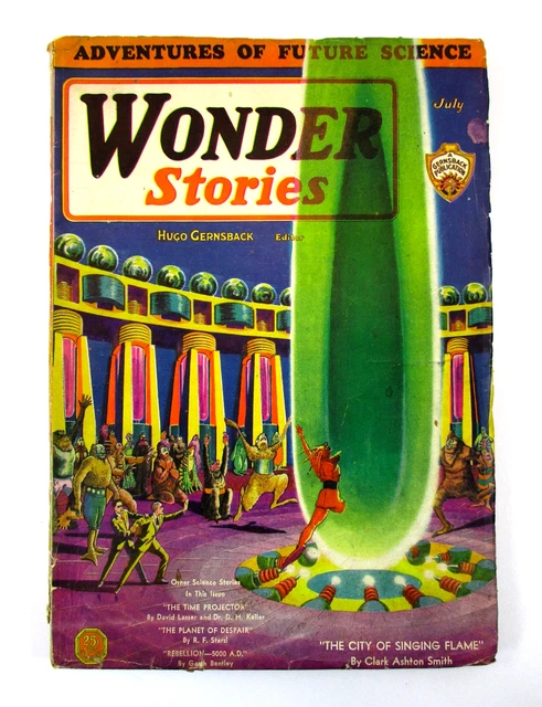 SCIENCE WONDER STORIES July 1929/ $28.06 - PicClick CA
