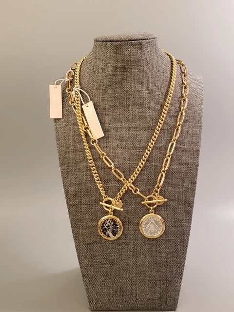 Mia fiore sales coin necklace