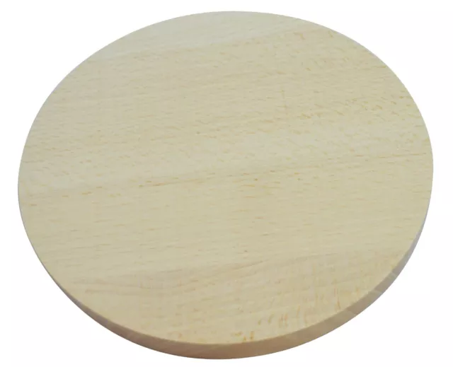 Circular wooden cutting chopping board 8 inches solid wood round 20 cm /FI20