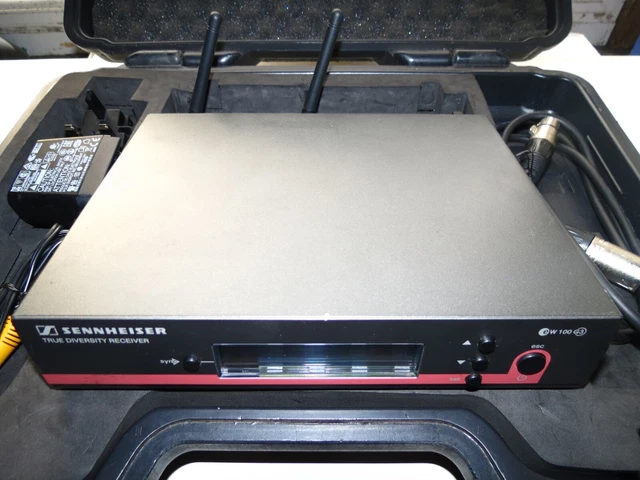 Sennheiser EW100 G3-GB Wireless Receiver EM100 - *Ch.38 UK* - 606~648Mhz in Case