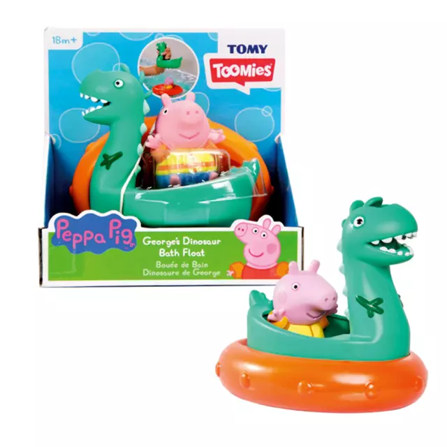 Tomy Toomies Peppa Pig - Georges Dinosaurier Badeschwamm (George)