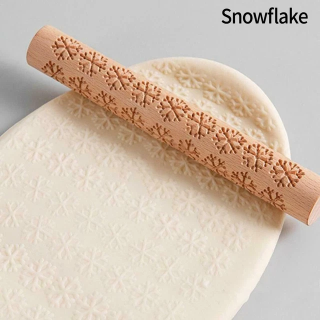 Per Spilla Rotolare Da Pilla Da Pilla In rilievo Biscotti Colore Legno Non Tossico