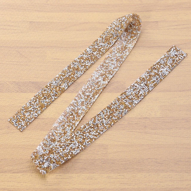 Nastro in rete strass nastro adesivo strass diamante trapano caldo sposa