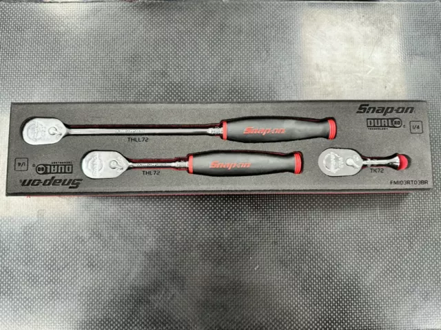 Snap-On 1/4 Ratchet Set With Foam Inlay