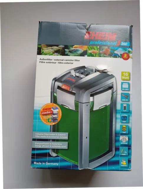 Eheim Professional 3 350 2073 Aquarium Außenfilter, Filter bis 350 l, neu