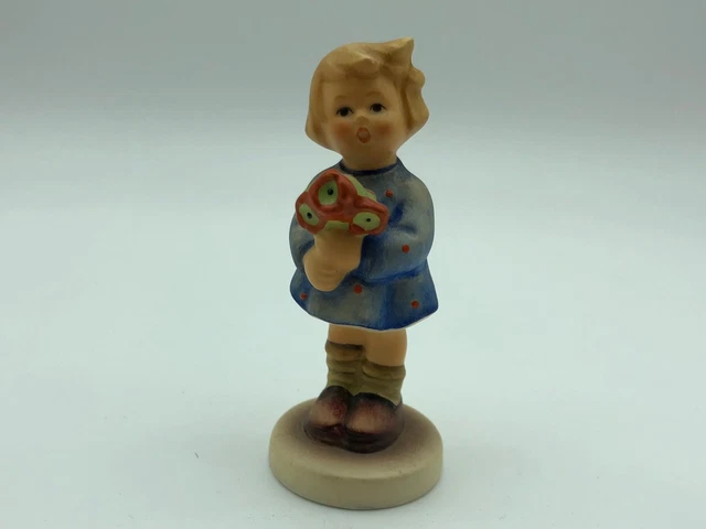 Hummel Figura 239/A Chica Con Ramo de Flores 9 Cm. 1 Wahl Buen Estado