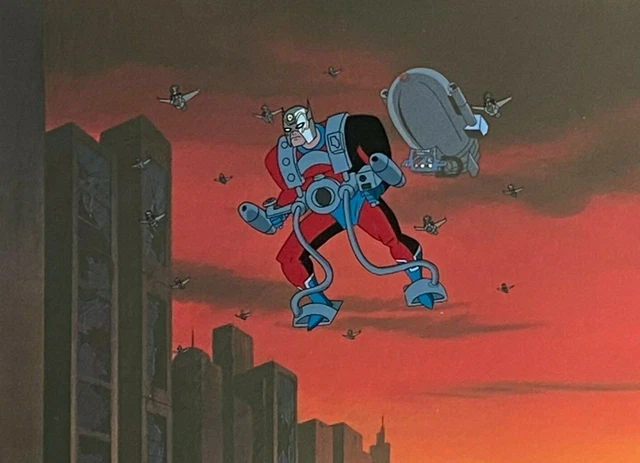 BRUCE TIMM rare ORION cel APOKOLIPS NOW Part 2 New Gods STAS Darkseid WB COA