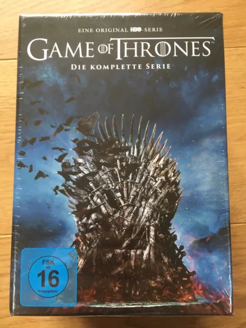 Game of Thrones ⭐️ Die komplette Serie / Staffel 1-8 DVD BOX NEU OVP DEUTSCH