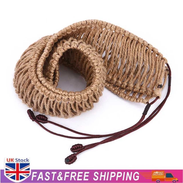 Handmade Handpan Decoration Woven Rattan Rope Steel Tongue Drum Braided Ropes