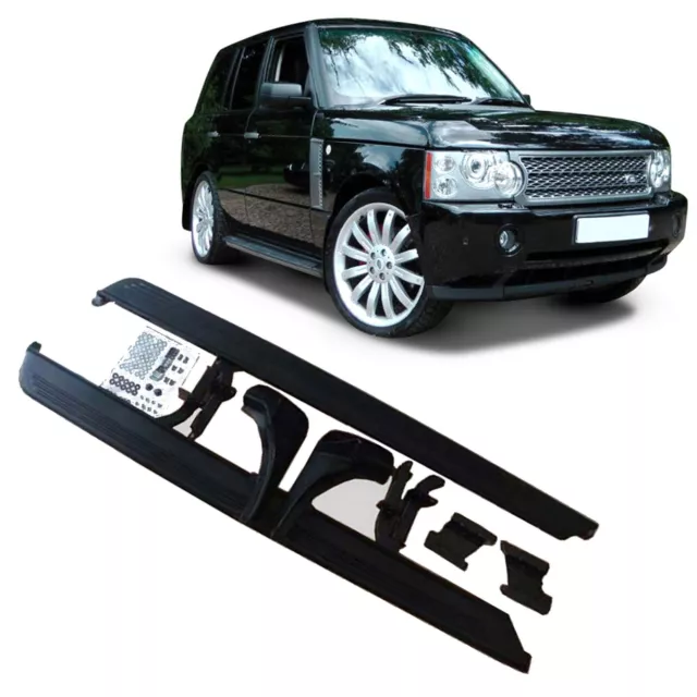 RB015 Land Rover Range Rover Vogue L322 2002-2012 SET Aluminium Trittbretter