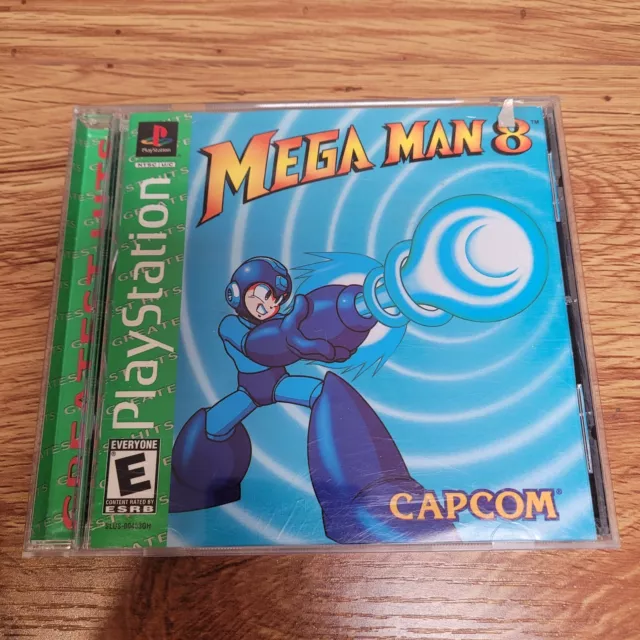 Mega Man 8 Greatest Hits PS1 Sony PlayStation 1, 2002 - Tested