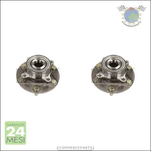 2x Mozzo cuscinetto ruota Maxgear Anteriore per MITSUBISHI PAJERO IV