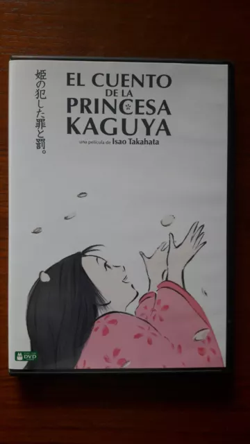 Película DVD "El cuento de la princesa Kaguya" Estudio Ghibli