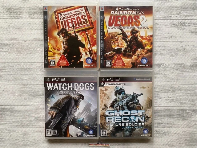 SONY PS3 Tom Clancy's Rainbow Six Vegas 1  2 Watch Dogs & Ghost Recon from Japan