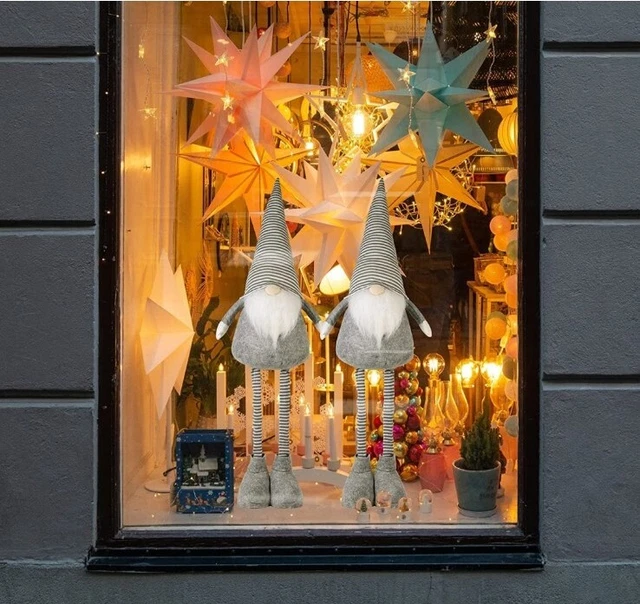Plüschzwerg Weihnachtspuppe Weihnachten Gonk Zwerg Elf Dekor Ornamente Kinder 95cm Teleskop