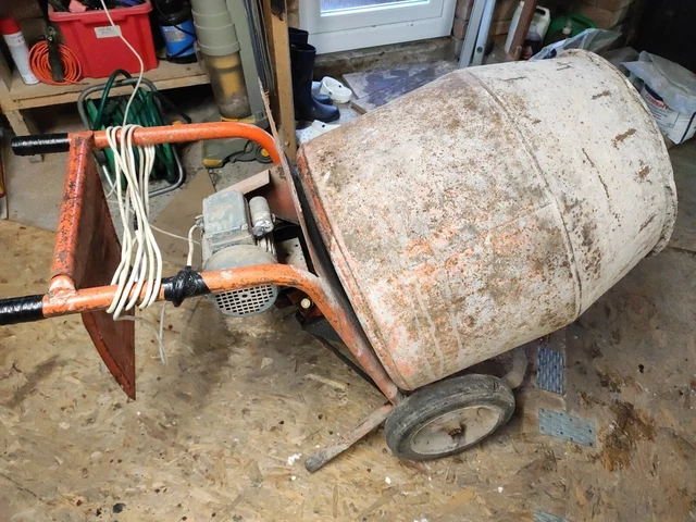 cement mixer electric used
