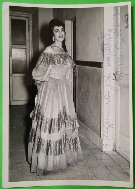 Limbiana Leoni - Soprano Lirica - Autografo - Signed Photo - (A3)