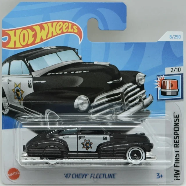 Hot Wheels Alpha Pursuit HW First Response 2/5, HYX49, Scala 1:64, Rosso, Serie Netflix Let's Race - 2