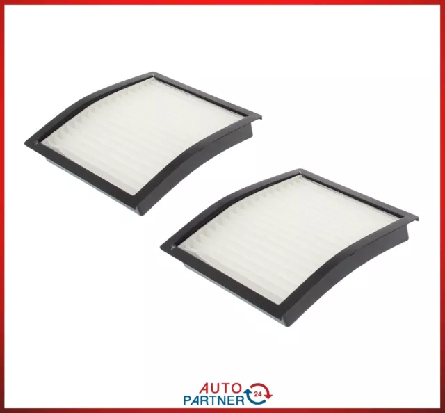 2x Filtro de Polen de Cabina Kit para BMW 3 E36 Compacto con Clima Set Filtros