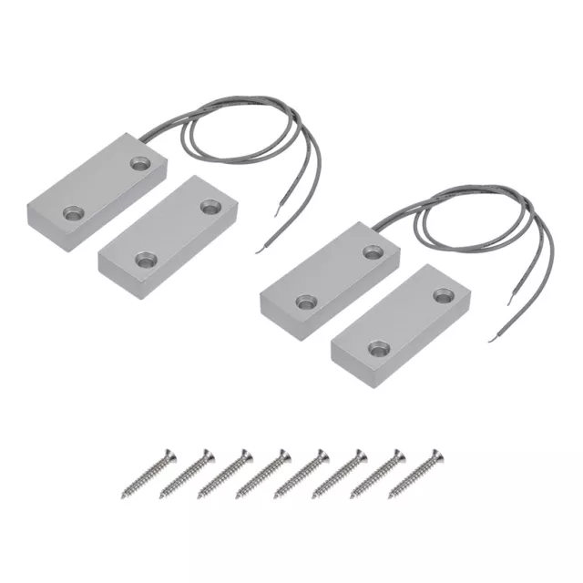 MC-52 NC Alarm Security Rolling Garage Door Contact Magnetic Reed Switch 2Set