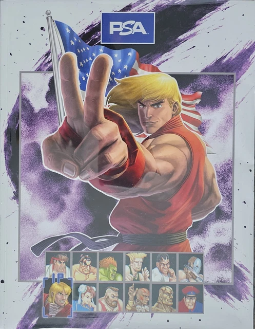 PSAマガジン　2025JUNE ストリートファイター2 PSA June 2025 Magazine Street Fighter 2 RYU Issue with Promo