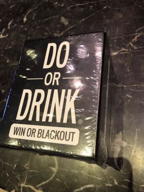 Do or Drink - or Bad People Drinking Card Game for Adults Fun & Dirty Party XMAS