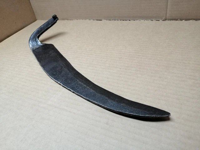 Vintage Antique Hand Forged Knife, Agricultural Knife, Wrought Iron.