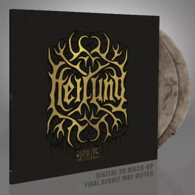 Heilung 'Drif' Gatefold 2x12" Crystal Clear / Black Marble Vinyl - NEW