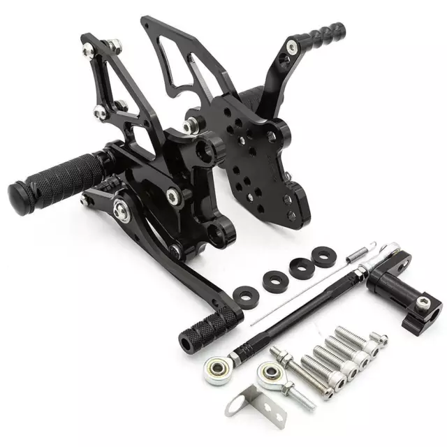 For MT-3 MT03 2015-2021 CNC Rearset Footrest Footpegs Foot Peg Pedals Set Racing