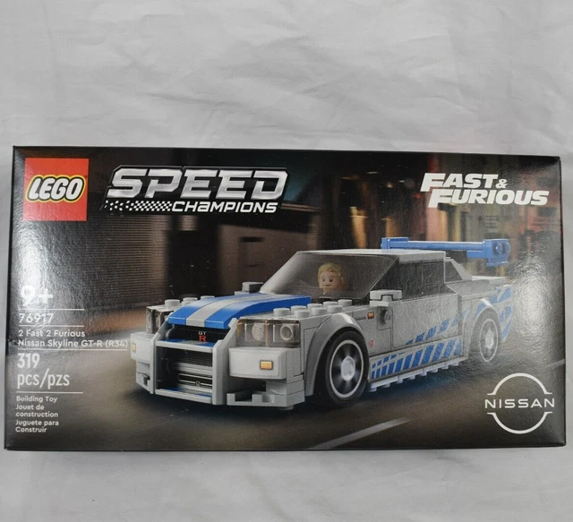 LEGO 76917 NISSAN Skyline GTR R34 Fast & Furious Paul Walker Brand New