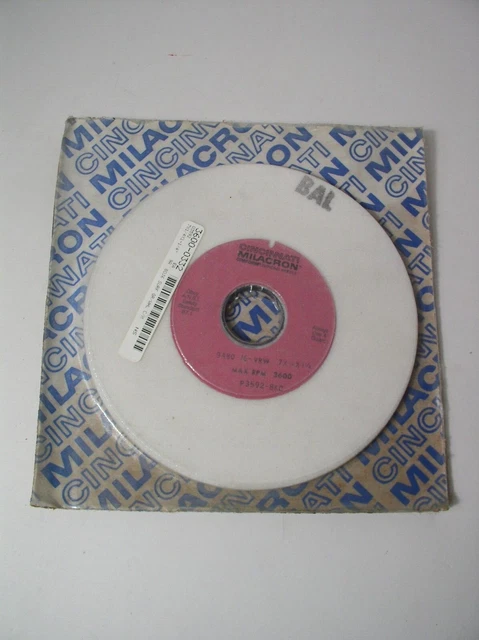 7" Cincinnati Milacron Grinding Wheel