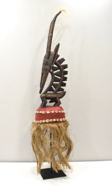 African Mask Bamana Chi Wara Headdress Mali