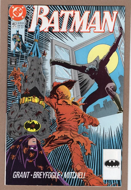 BATMAN #457 NM 1st Tim Drake as Robin; Scarecrow app 1990 DC Comics c2