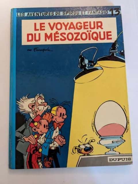 Spirou Le Voyageur Du Mésozoique 1975	Tbe