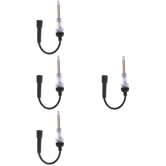4 pezzi tester accensione ferro auto controllo scintille tosaerba