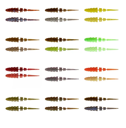 OLEK-Fishing Kaiman V2 10cm Zander Hecht Barsch Gummiköder Raubfisch Angelköder
