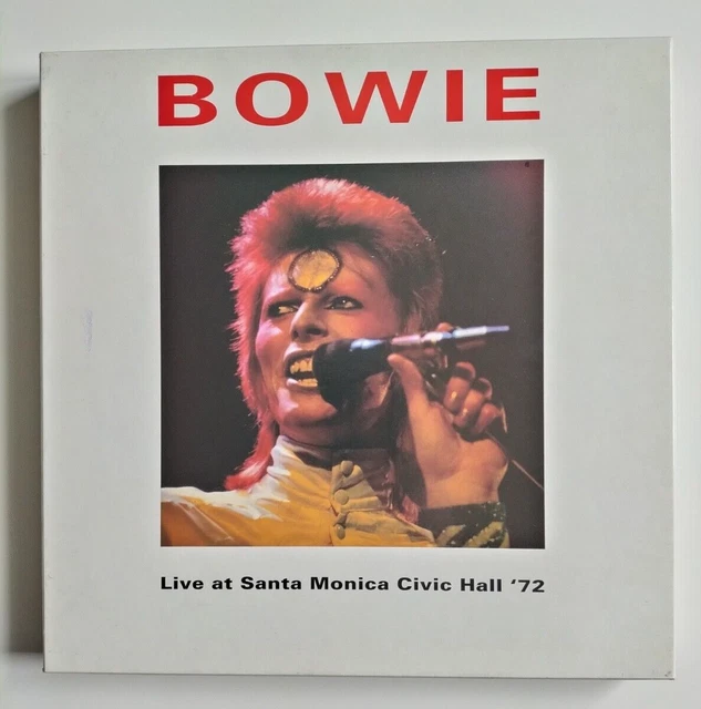 DAVID BOWIE LIVE At Santa Monica Civic Hall '72 CD Box Set EUR 95,00 ...