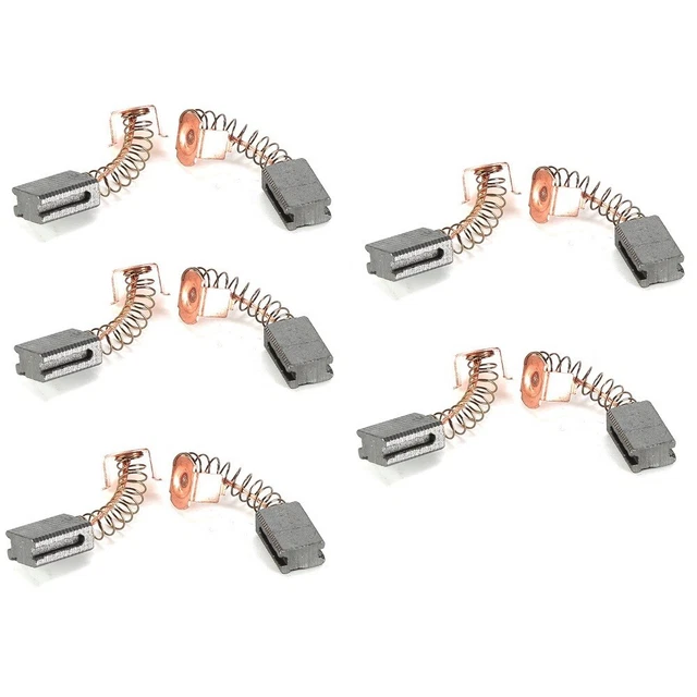 Lot De 8 Balais De Carbone De Rechange Pour Meuleuse D'angle Bosch GWS 7-100 / 7-125 - Dimensions 6,5x8x14 Mm
