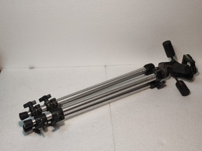 Manfrotto TREPPIEDE MANFROTTO 144 professional tripod TESTA 029 MK2 supporto fotografico 