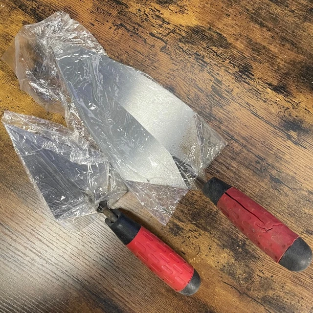 Pointing Trowel Set - 15.2cm Lame & 10 " Lame - Utilisé