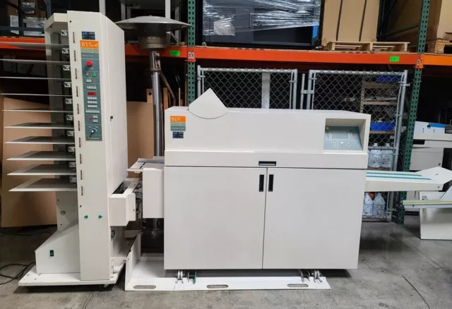 Bourg BST-10 Air-Feed Collator & BDF Automated Booklet Maker – Duplo Horizon