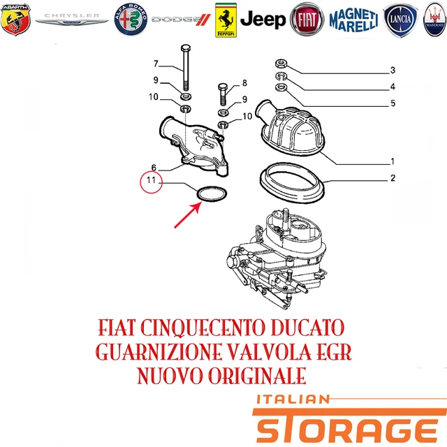 HouYeen Vanne EGR Avec Joint Pour Ford Transit Connect, S-Max, Galaxy, Focus MK2 1.8 TDCI