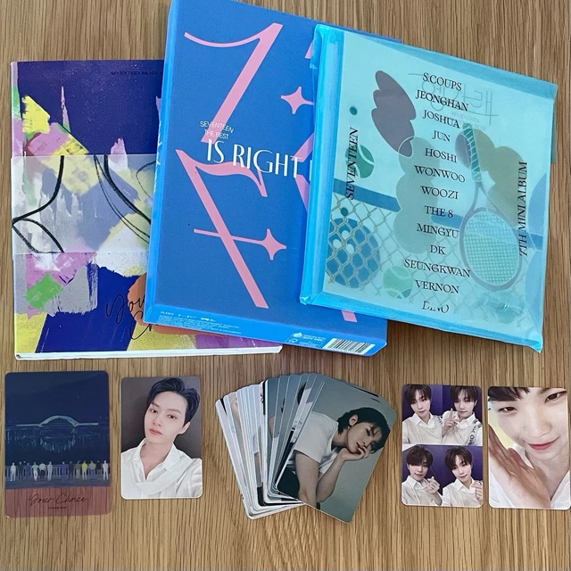 SEVENTEEN Heng:garae Your Choice THE8 SEVENTEEN: 3 ALBUMS w/PCs