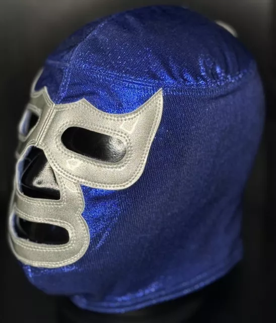 Blue Demon Professional Grade Wrestling Mask Luchador Mask Lucha Libre Máscara