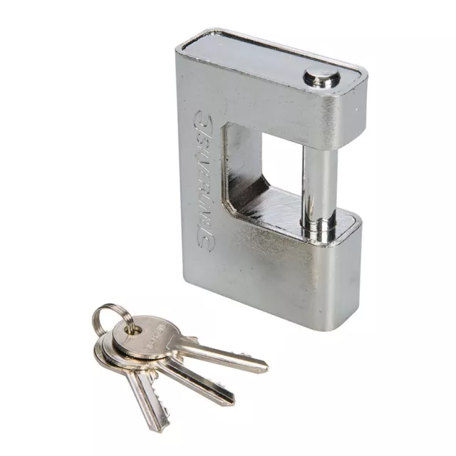 Silverline - Close Armoured Shutter Lock Padlock - 90mm
