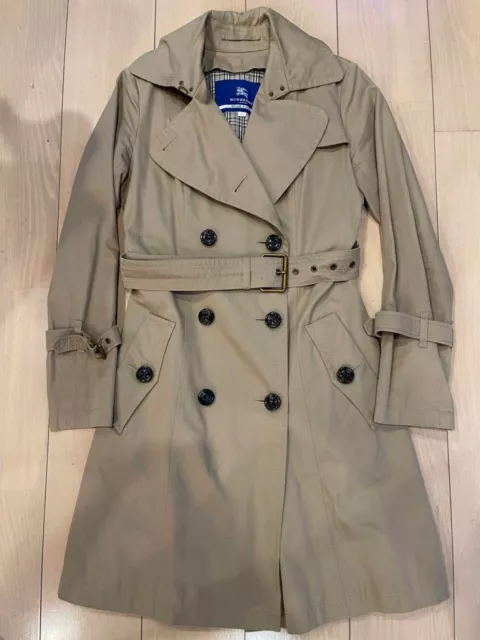 BURBERRY BLUELABEL Trench Coat Beige 36/S(US:XS)