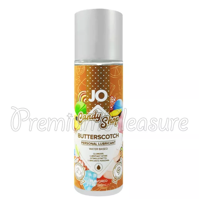 System JO CandyShop Butterscotch Gleitmittel auf Wasserbasis Aromatisiert 60ml/
