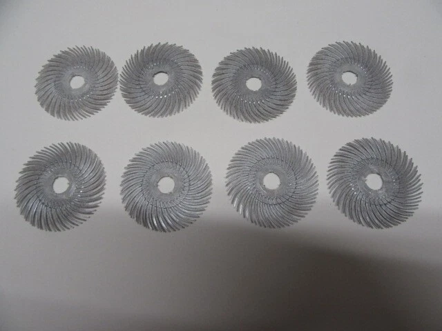 3M Scoth-Brite  64532 Radial Bristle Disc Cubitron  2 Inch 80 grade lot of 8